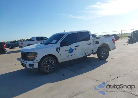 2024 Ford F-150 Stx из США, поврежденный, VIN 1FTEW2KP4RKD59301
